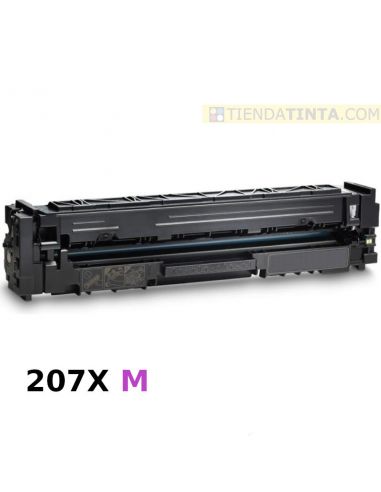 Tóner compatible HP 207X Magenta W2213X (2450 Pag) para M283 y mas