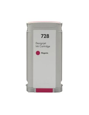 Tinta compatible HP 728 Magenta F9J66A F9J62A (300ml)