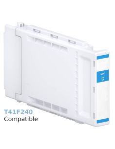 Tinta compatible Epson T41F240 Cian (350ml)