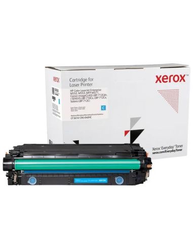 Tóner Xerox para HP 508X Cian CF361X  006R03680 (9500 Pag) para M552 M577