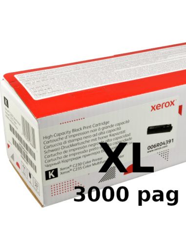 Toner Xerox C230 / C235 Negro 006R04391 alta capacidad (3000 pag)