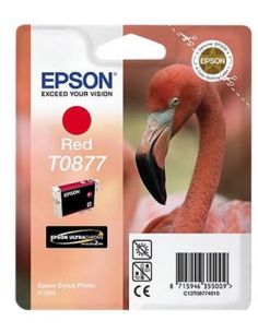 Tinta Epson T0877 Rojo C13T087240 (11,4ml)
