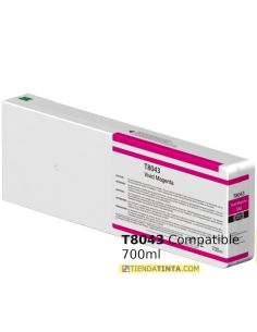 Tinta compatible Epson T8043 Magenta (700ml)
