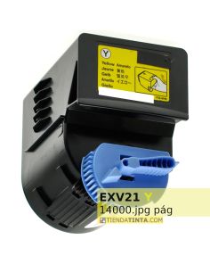 Tóner compatible Canon C-EXV21 Amarillo (14000 Pag) para IRC2380 y mas