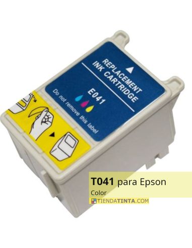 Tinta compatible Epson T041 Color (24ml)(300 Pág)