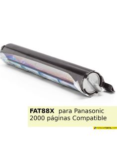 Tóner compatible Panasonic KX-FAT88X Negro (2000 Pag) para KXFL401 KXFL421
