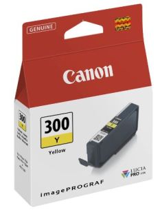 Tinta Canon PFI300Y Amarillo 4196C001 (735 pag)