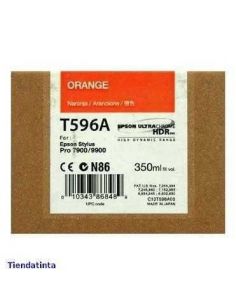 Tinta Epson T596A Naranja (350ml)