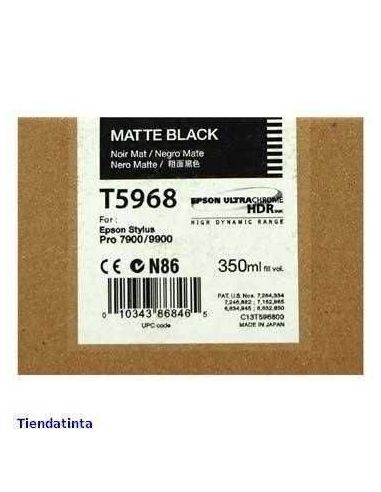 Tinta Epson T5968 Matte Negro (350ml)