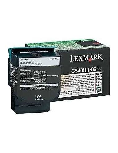 Tóner Lexmark C540H1KG Negro para C543 X543