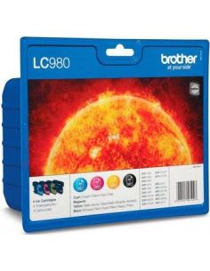 Pack Tinta Brother LC980VAL...