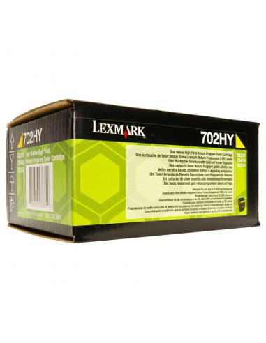 Toner Lexmark 70C2HY0 Amarillo (3000 PAG) Original