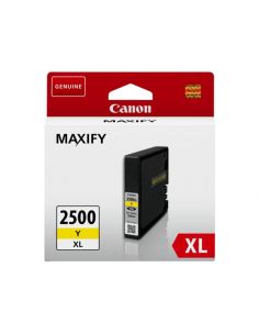 Tinta Canon PGI-2500XL Y Amarillo (1500Pág)(19,3ml)