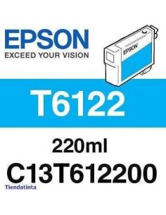 Tinta Epson Cian T6122 (220ml) Original