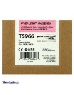 Tinta Epson T5966 Magenta Claro 350ml Original