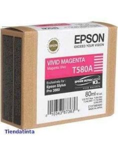 Tinta Epson T580A Magenta VIVID (80ml) Original