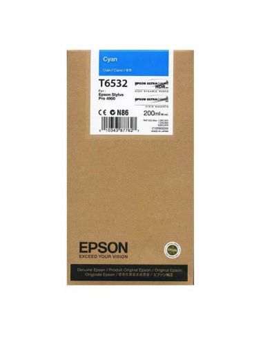 Toner Epson T6532 Cian (200ml) Original
