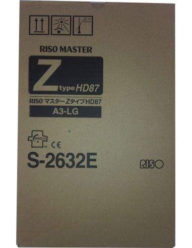 Master Riso S-2632 320mmx180m (4,4ø interior) (A3)(2 rollos)(Z-Type HD87)