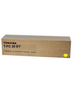 Tóner Toshiba T-FC20EY Yellow (6AJ00000070) 16,8k x 390g para e-Studio 2020c (6AJ00000070)