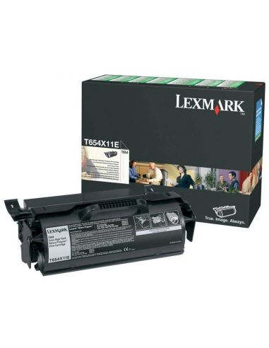 Toner Lexmark Negro T654X11E (36000 Pag) para T654, 656