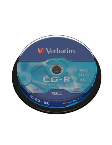 Verbatim 43437 CD-R 700MB 52X SPINDLE 10 DATALIFE