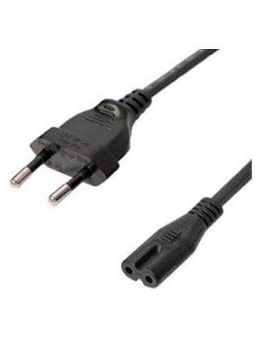 Cable alimentación 1.8m 230V EU-en ocho (IEC320 C7 - Power EU)(PE030718)