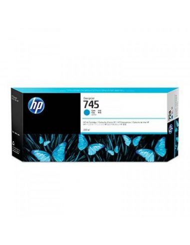 Tinta HP 745 Cian F9K03A (300 ml)