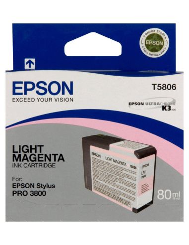 Tinta Epson T5806 Magenta Claro C13T580600 (80ml)