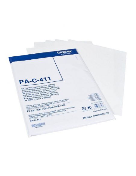 Papel Brother PAC411 termico A4 100H
