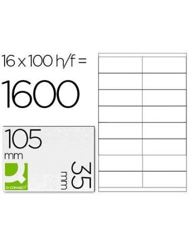 Etiquetas 105x35 A4 (100h. x 16 etiq)