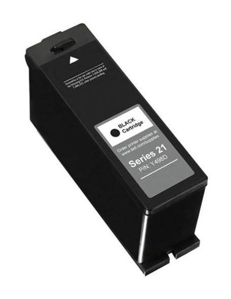 Tinta para Dell 592-11327 Negro Y498D/X739N/X737N (19 ml)