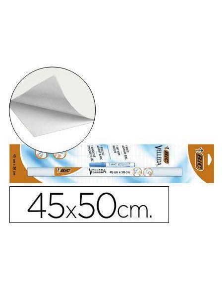 Pizarra blanca rollo adhesivo Velleda 45x50cm 870491