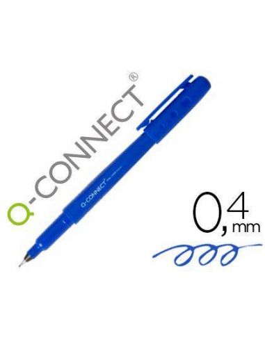 Rotulador punta de fibra fine liner azul 0.4mm KF25008