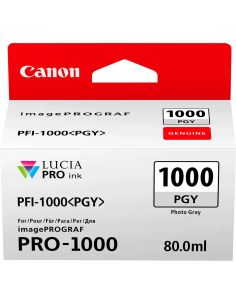 Tinta Canon PFI-1000PGY Photo Gris 0553C001AA (80ml)