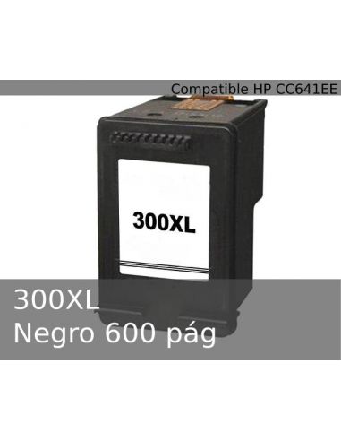 Tinta para HP Negro Nº300XL (600 pág)(No original)
