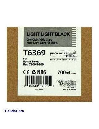 Tinta Epson T6369 Gris Claro  (700ml)