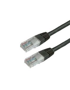 Cable de red 3m negro conector RJ45 MRCS116