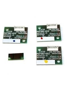Chip para Konica Minolta C452K Negro para resetear Unidad de imagen para Bizhub C452