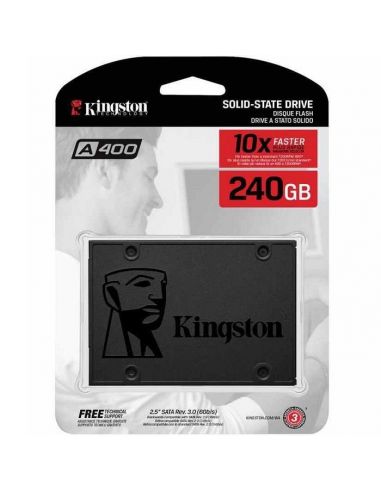 réplica cosa Pensamiento Disco Duro Kingston SA400S37/240G Solido SSD 240GB 2.5" SATA3 A400 (+LPI  5,45€)