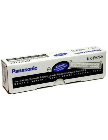 Tóner Panasonic KX-FA76X Negro Original para KXFL501 KXFLB750