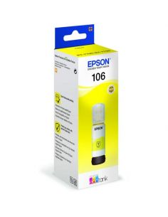 Tinta Epson 106 AMARILLO (70ml) para ET7700 y mas