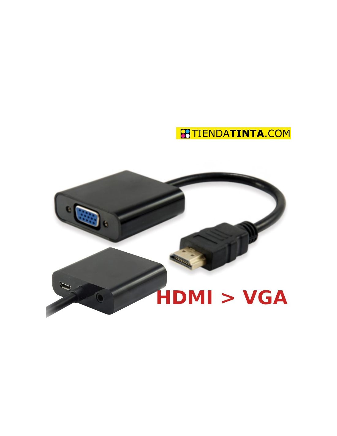 Conector HDMI a Audio Jack 3.5mm