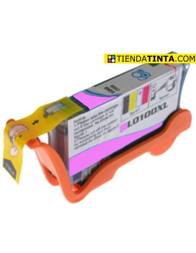 Tinta compatible Lexmark 100XL MAGENTA (600 Pág)