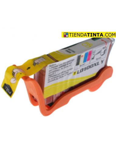 Tinta compatible Lexmark 100XL AMARILLO (600 Pág)