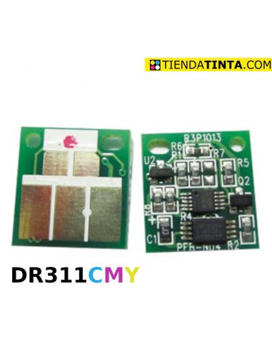 Chip para tambor DR311 C,M,Y para Develop Konica Minolta y Olivetti