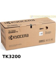 Tóner Kyocera TK3200 Negro (40000 Pag) para P3260 y mas