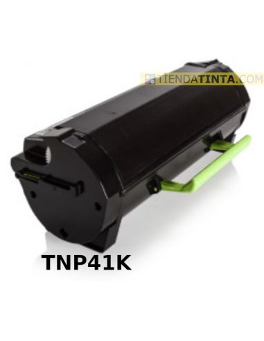 Tóner compatible Konica Minolta TNP41K Negro (10000 Pag) para Bizhub 3320 y mas