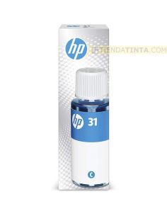 Tinta HP 31 Cian Botella 70ml