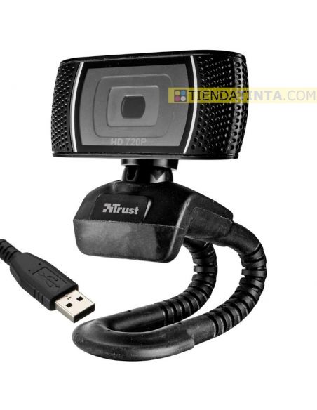 Webcam Trust Trino HD 720p USB 2.0 con Microfono