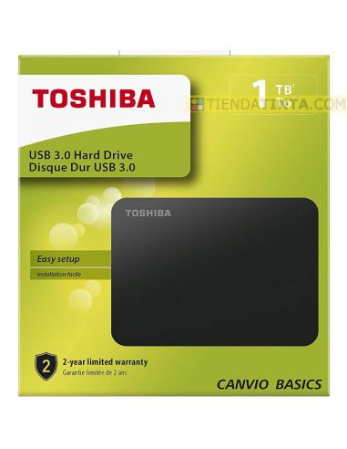 Disco Duro Externo Toshiba 1Tb USB 3.0